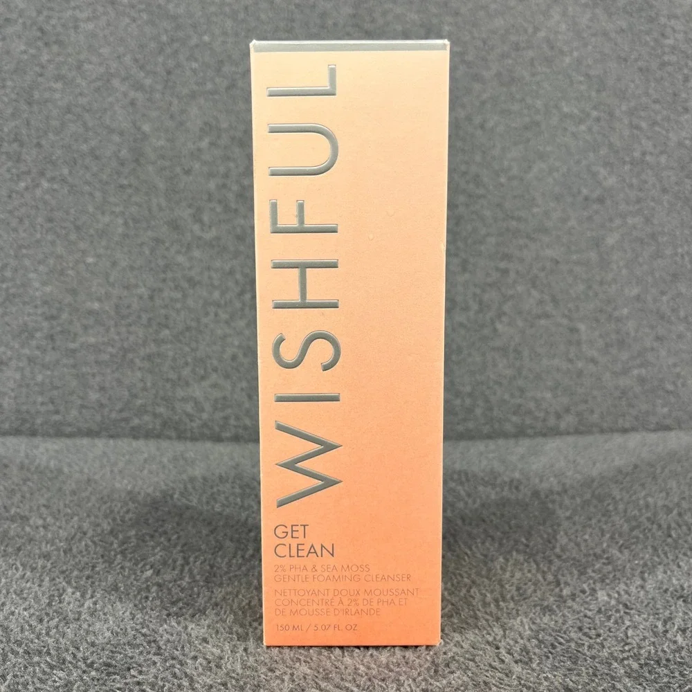 Wishful Get Clean Cleanser 2% PHA Sea Moss Foaming Wash 5.07 oz